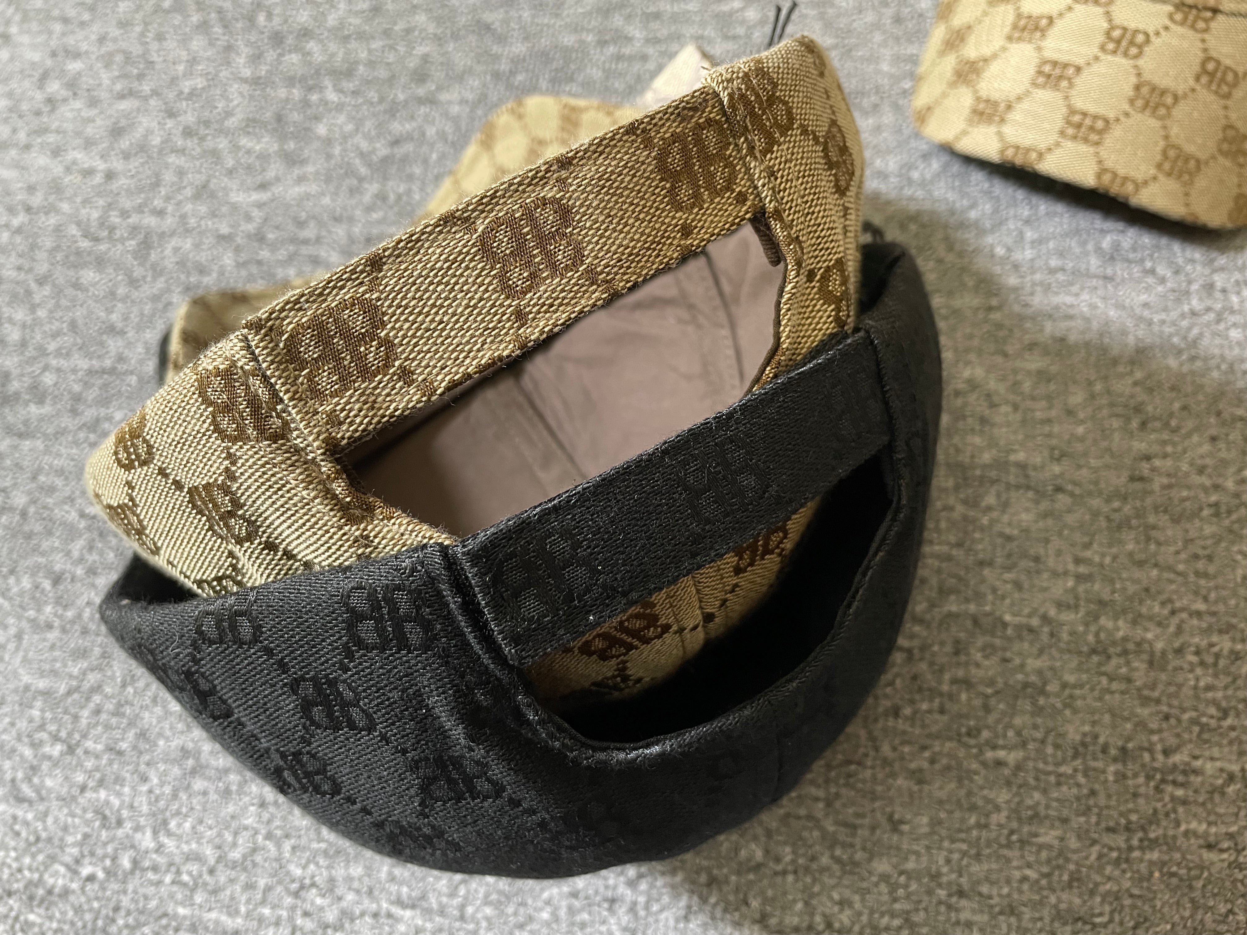 Blncg x Gg brown cap with ticket