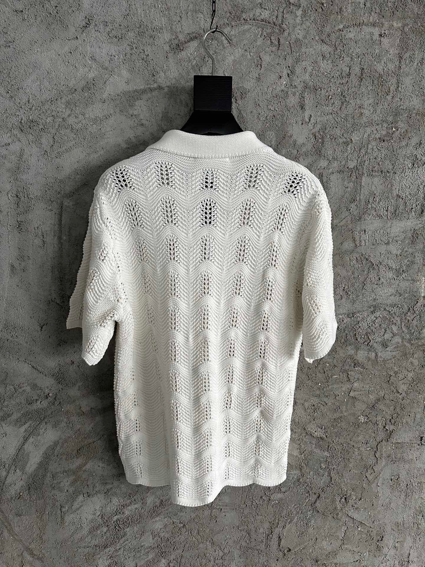 Casab Wavy Gradient Pattern Shirt
