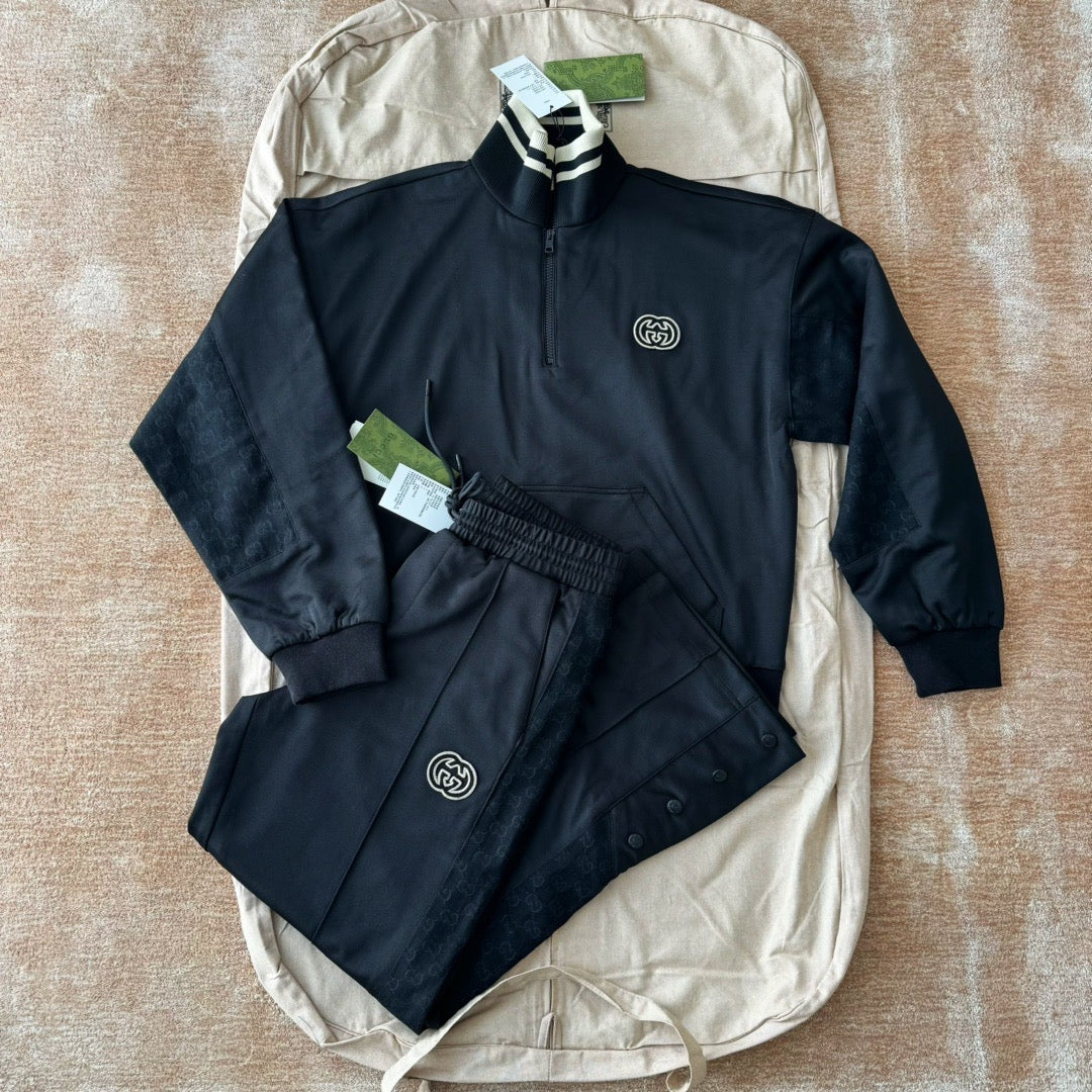 Gg black tracksuit