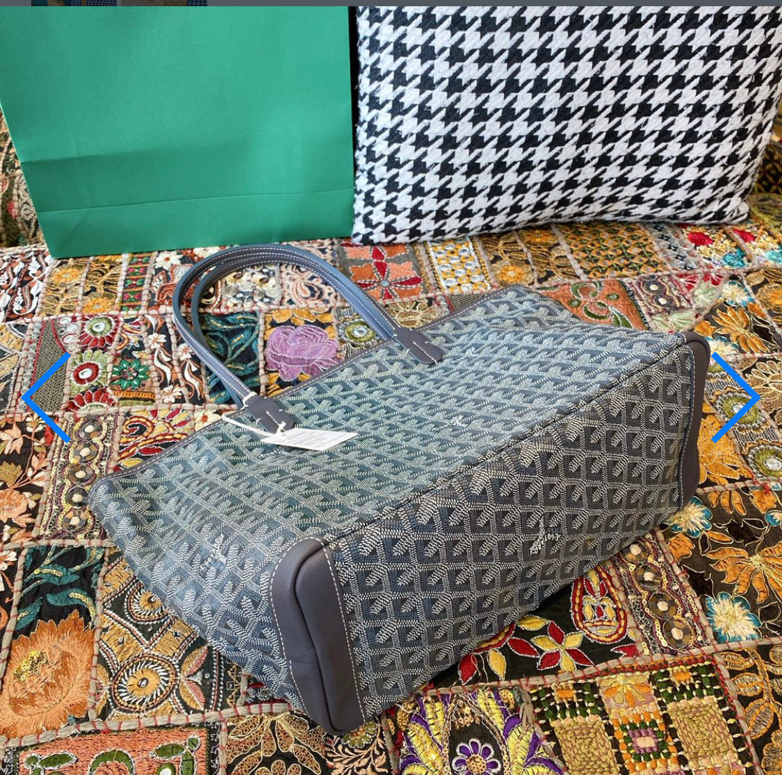 Artois grey PM invoice bag