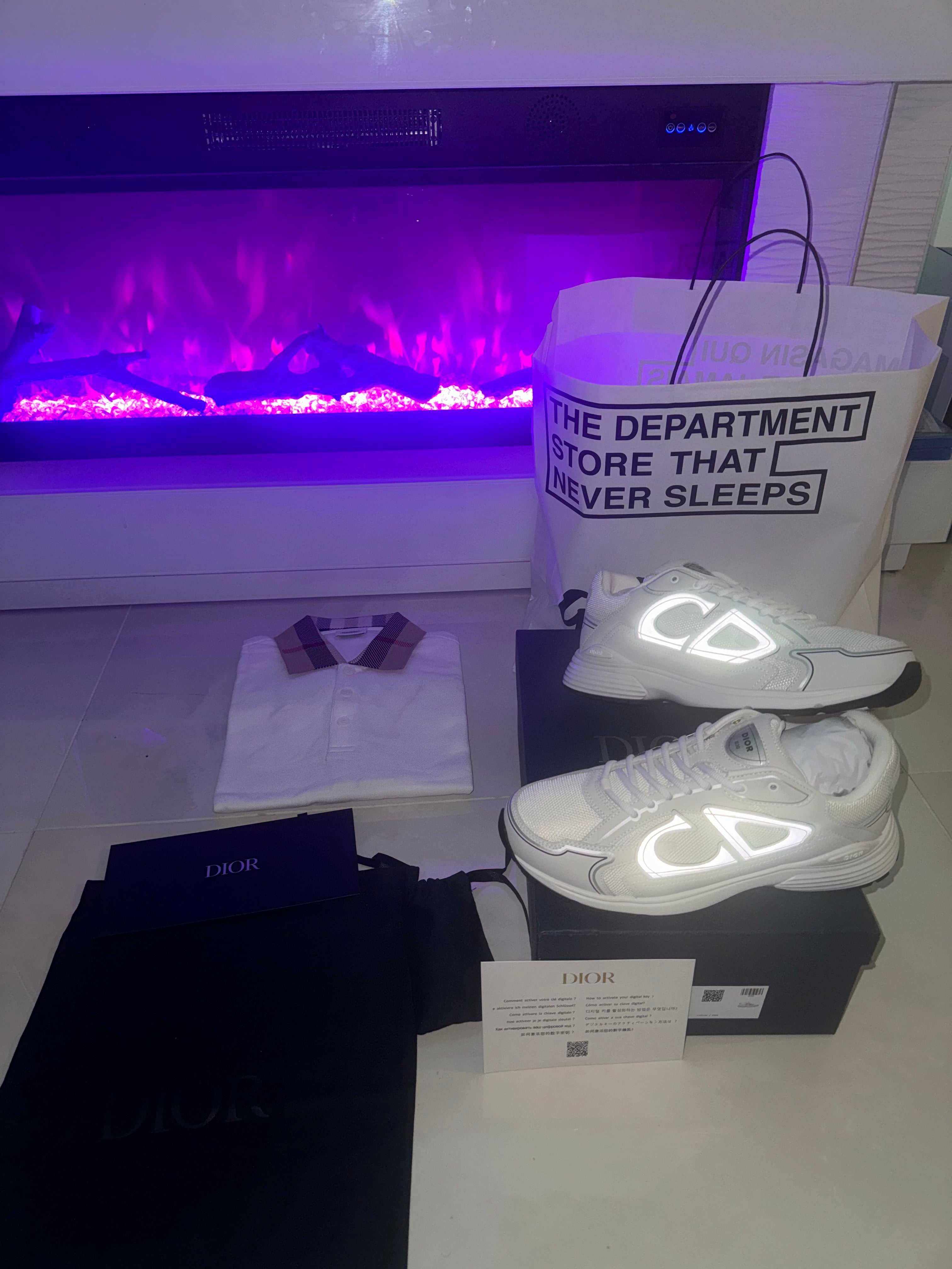 SNEAKERS B30 V3S 2025 💡 VERSION BIEN LISSE WHITE RÉFLECTIVE RÉACTION CORRECTES FACTURE PACKAGING COMPLET MODÈLE POUSSÉ