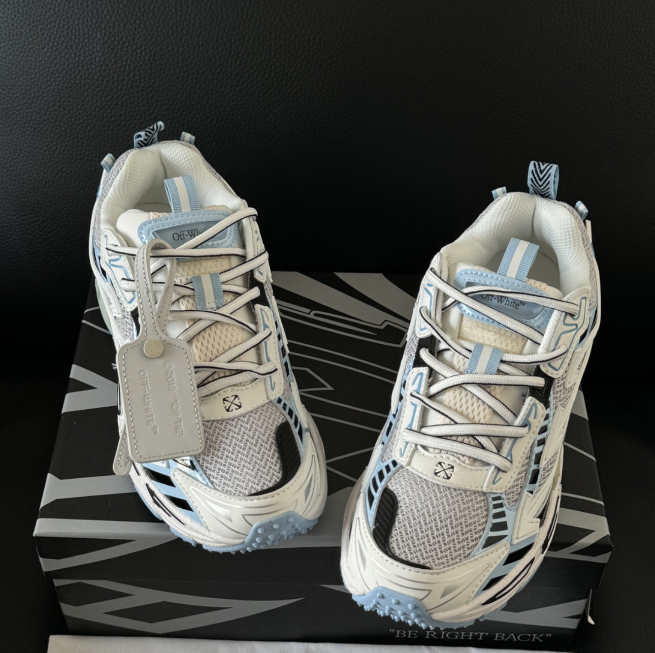 Off Wht Be Right back Blue Sky