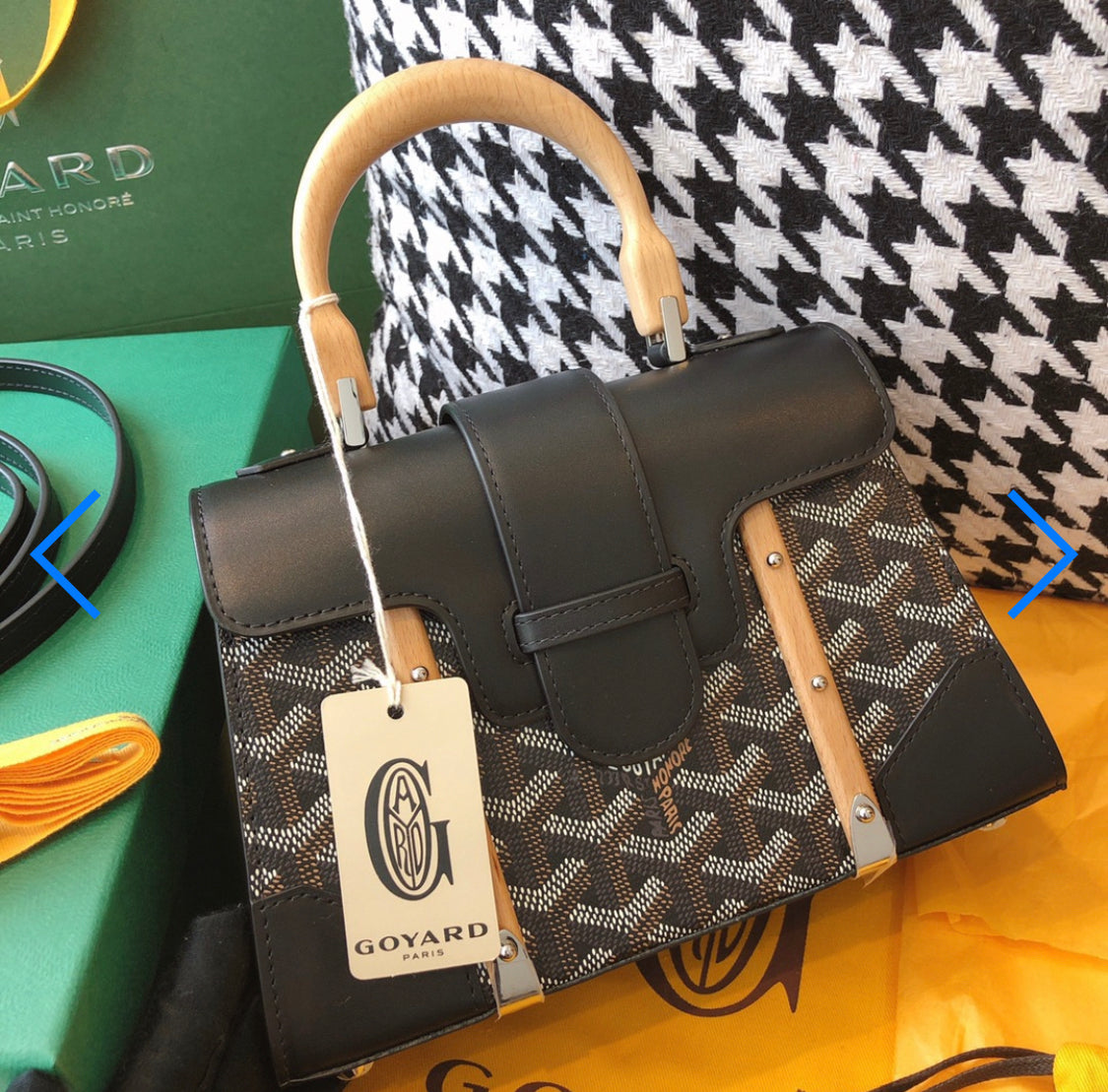 Sac Saigon mini black facture