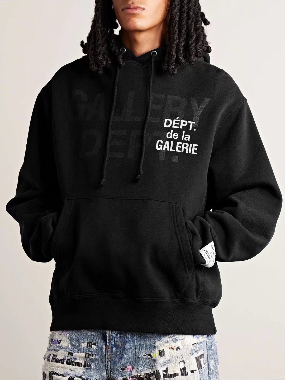 Gallery Dept black sweatshirt