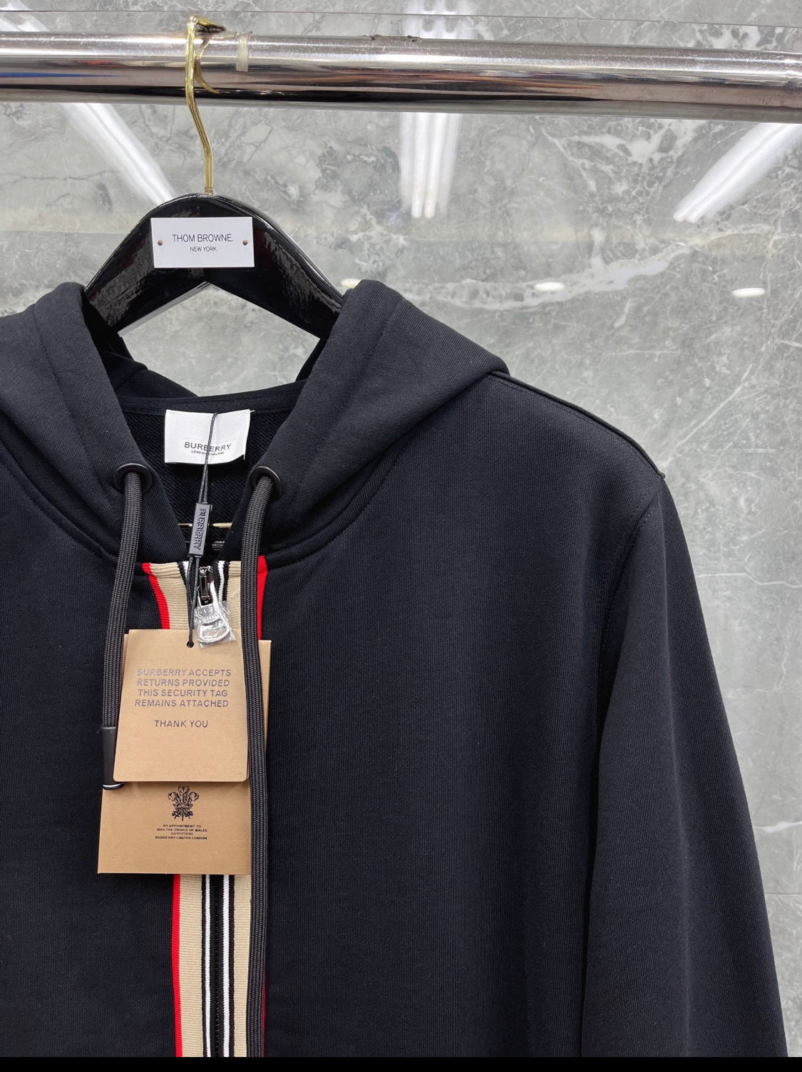 Burbe Trainingsanzug schwarz orange