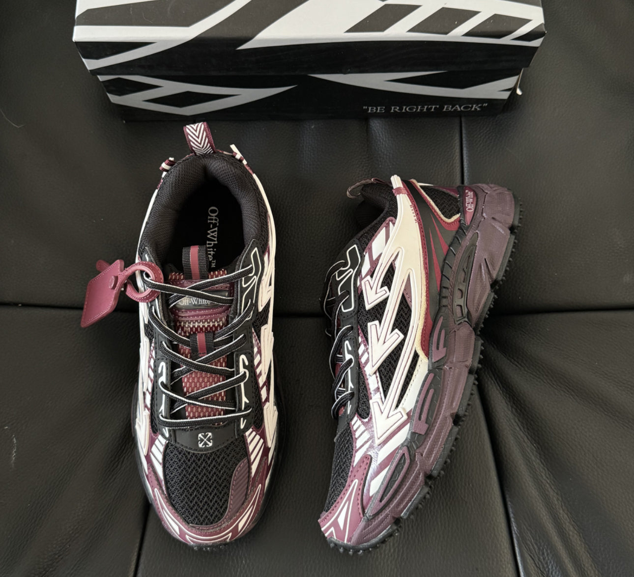 Off Wht Be Right Bordeaux