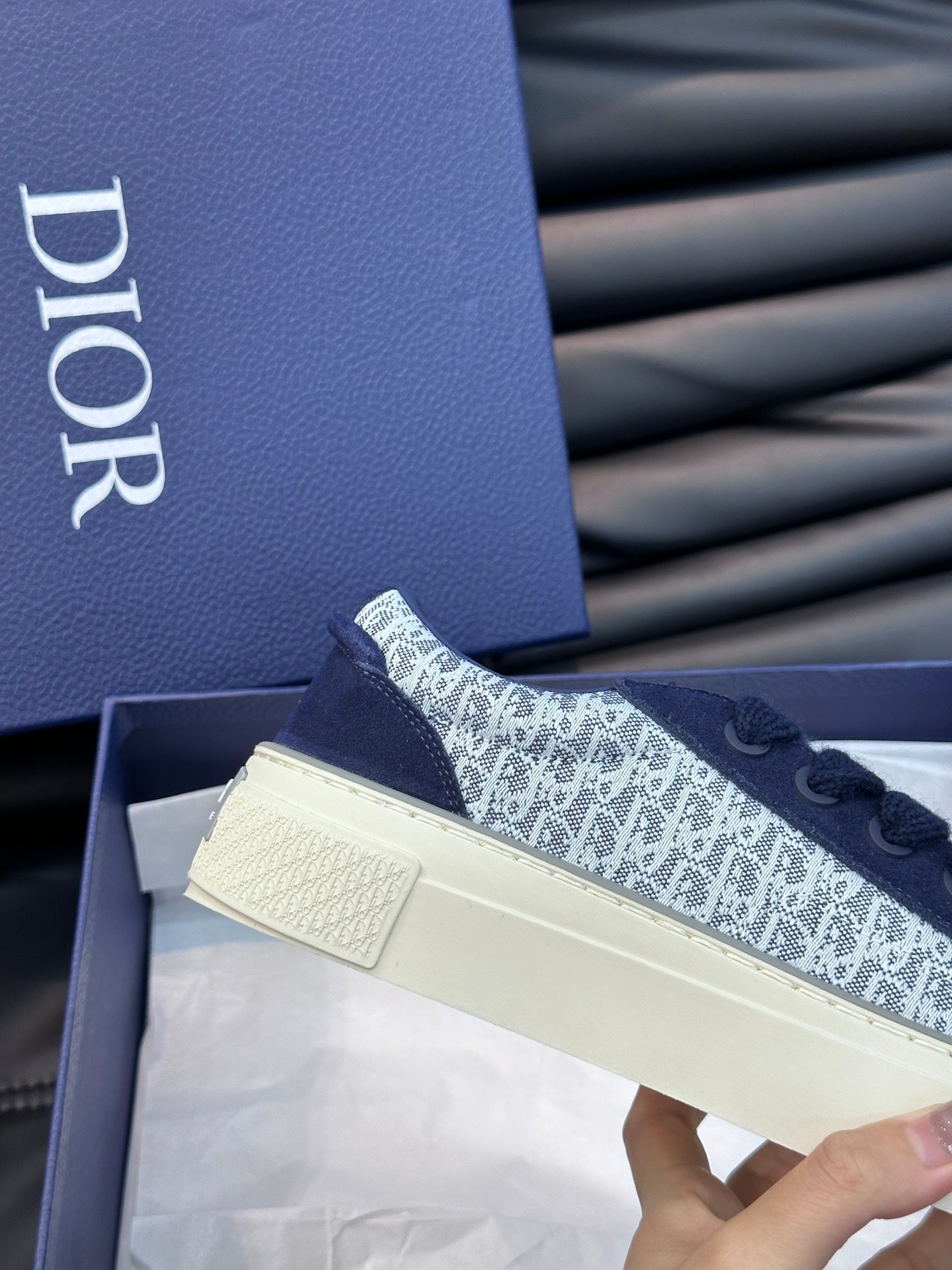 Sneakers B33 bleu facture