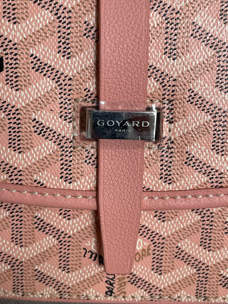 Sac Belvédère limited édition Rose cuir facture.