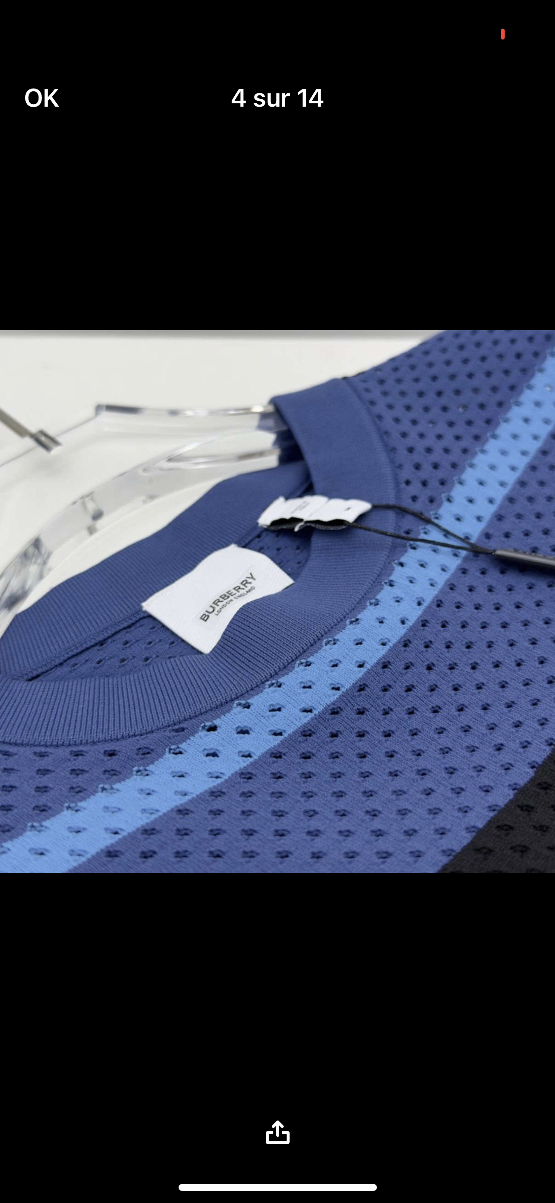 T shirt brb blue Invoice