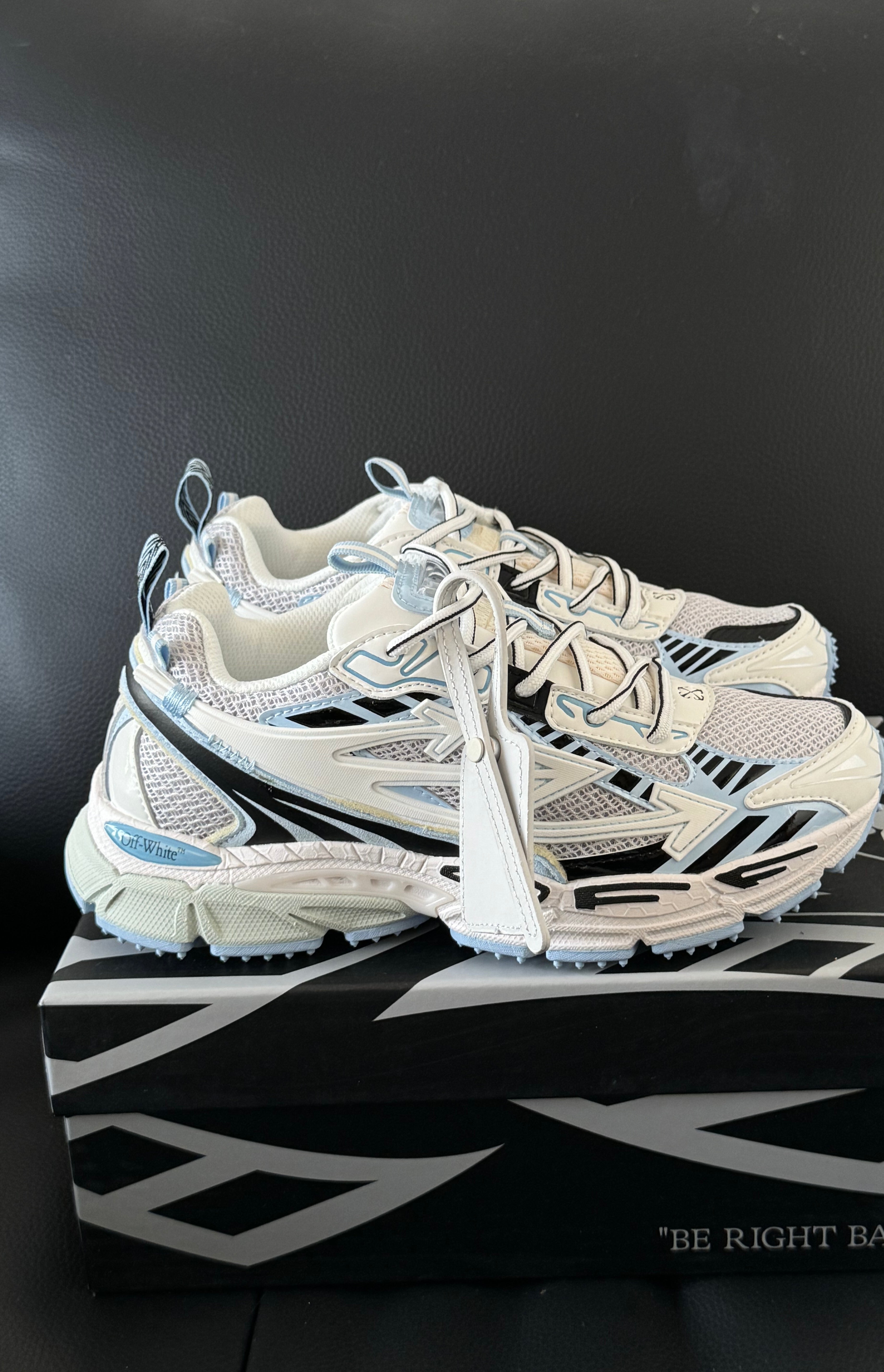 Off Wht Be Right back Blue Sky