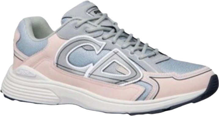 SNEAKERS B30 V2 VERSION BIEN LISSE GREY PINK RÉFLECTIVE RÉACTION CORRECTES FACTURE PACKAGING COMPLET