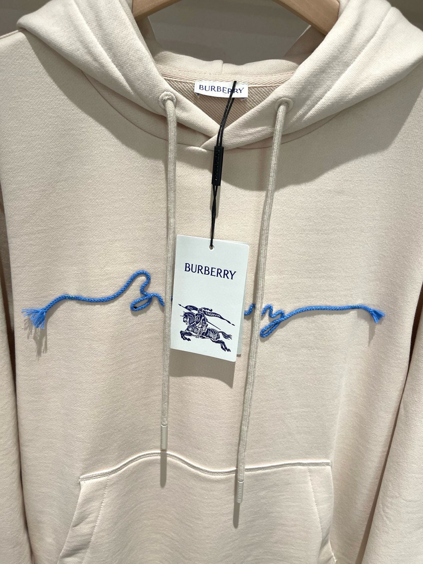 Hoodie en coton à logo corde brb