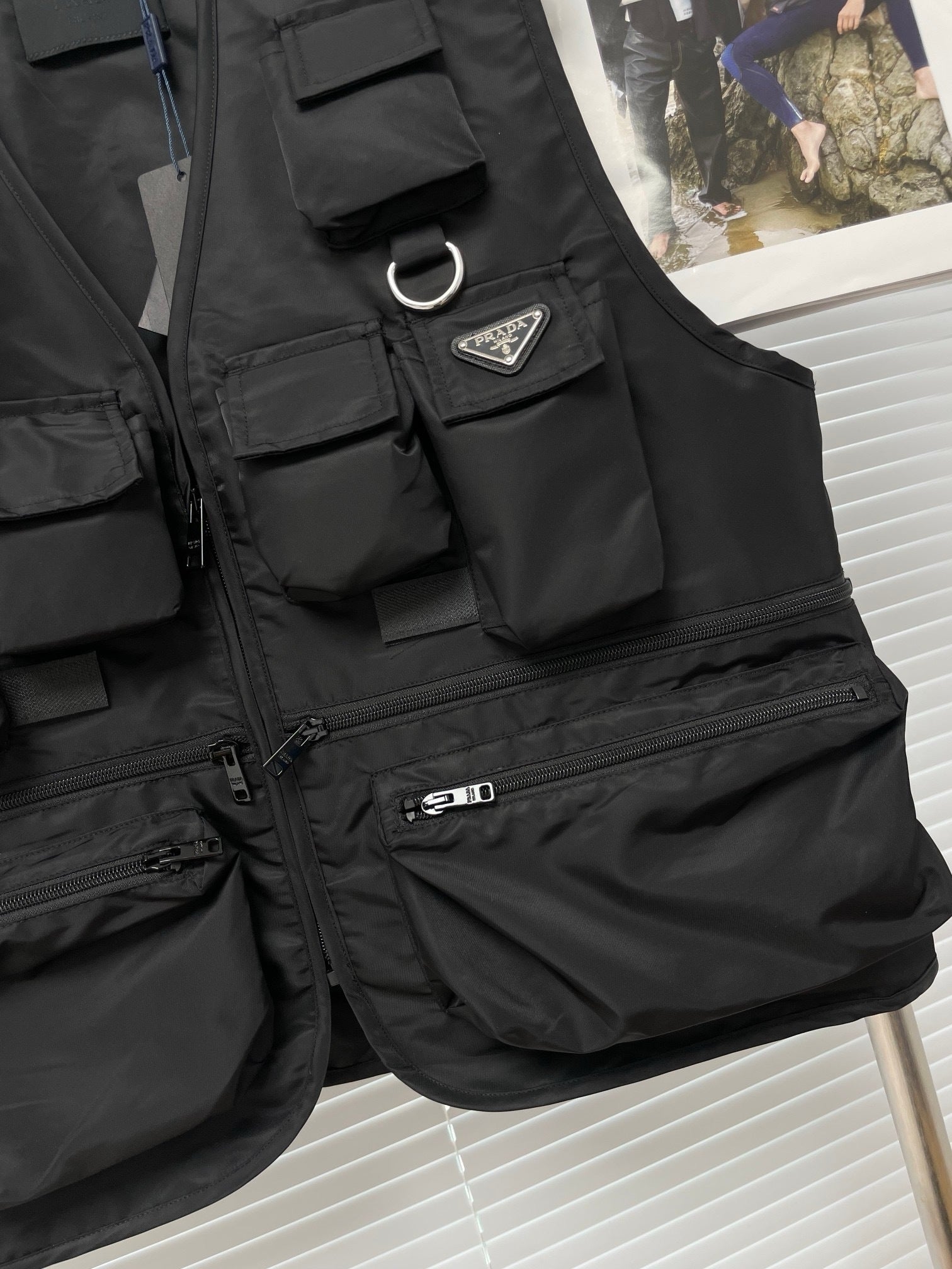 Veste PRD polyamide sans manche