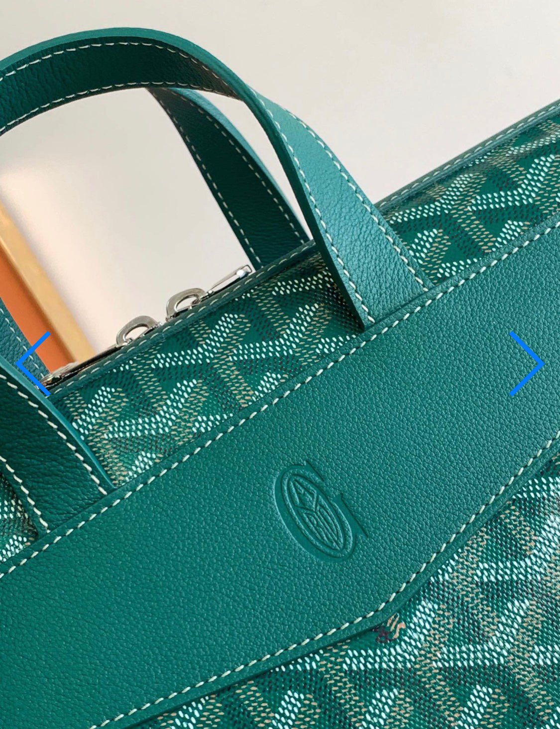 Cisalpin green invoice backpack