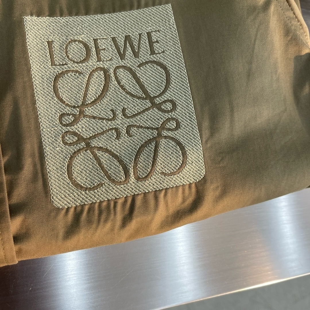 Chemise Loew en coton kaki 10/10