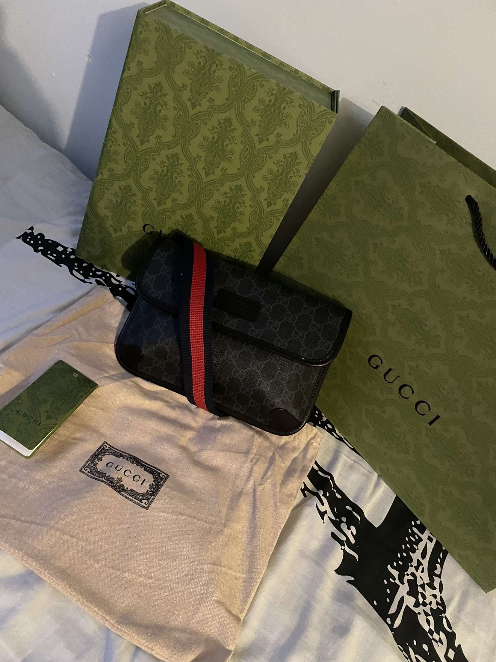 Gg invoice belt bag