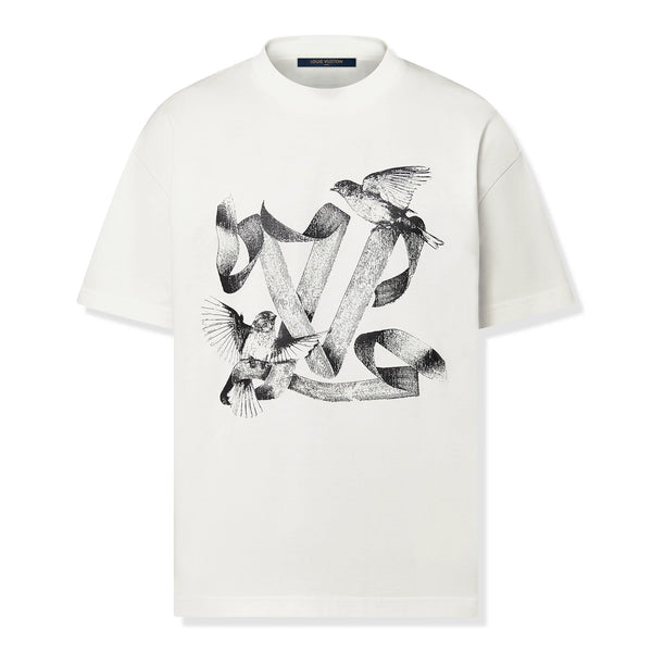 T shirt Lv coton imprimé