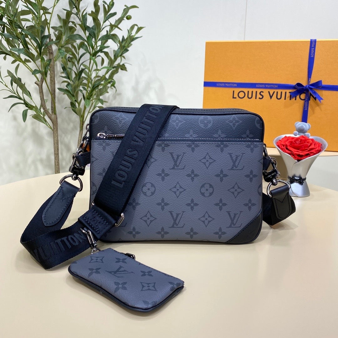 Sac Trio Messenger 10/10 facture