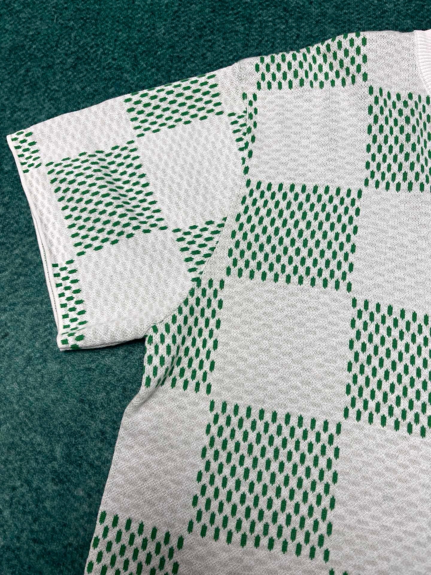 Lv Damier Mesh T-Shirt