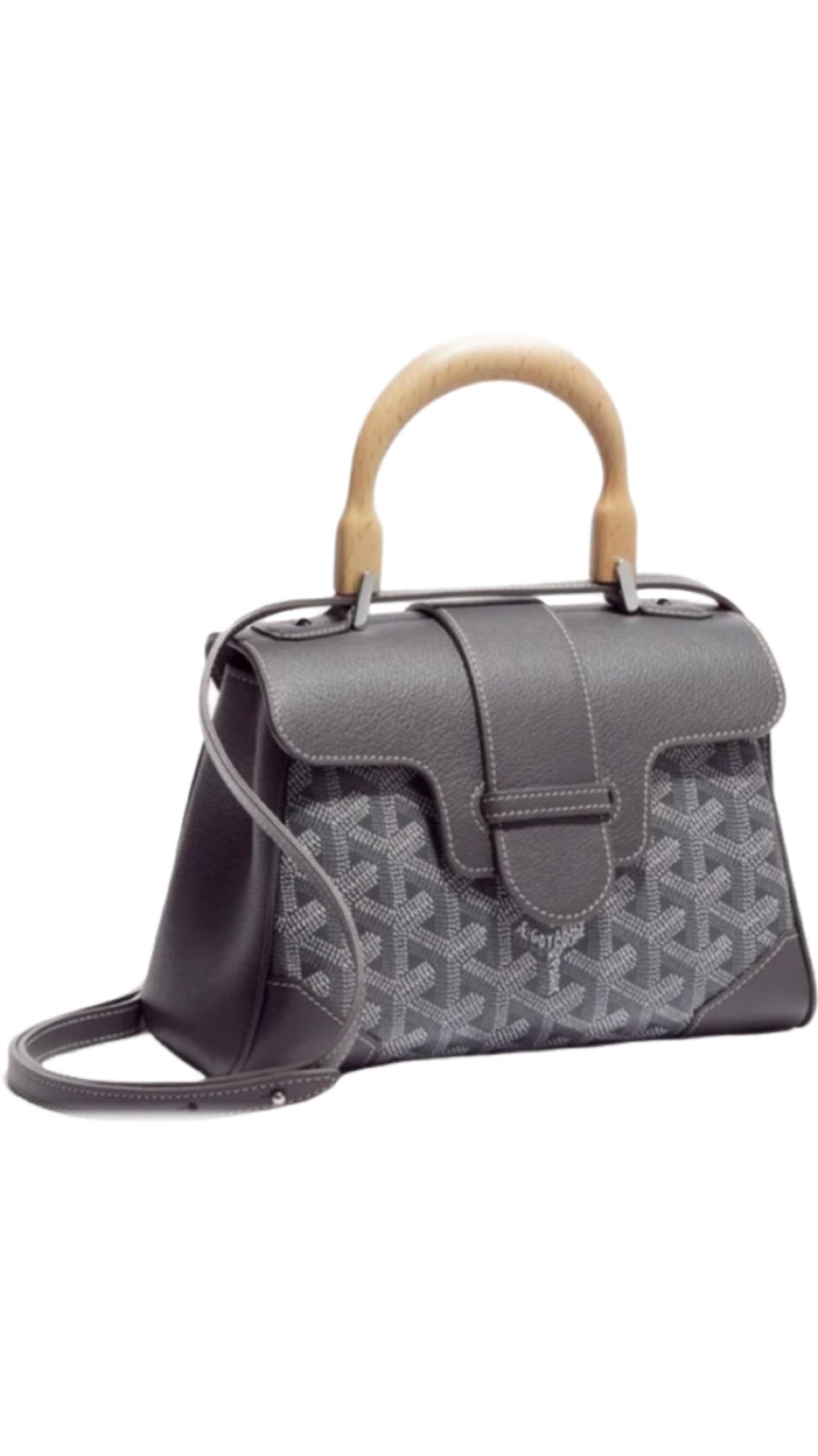 Sac Saigon mini grey facture