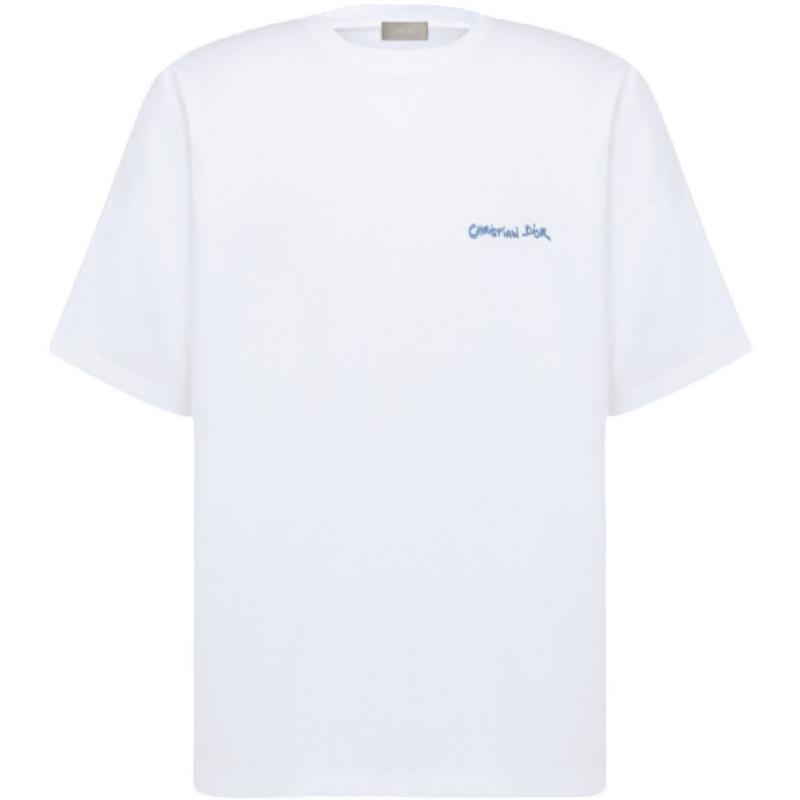 T shirt cd tag blue sky 2k25