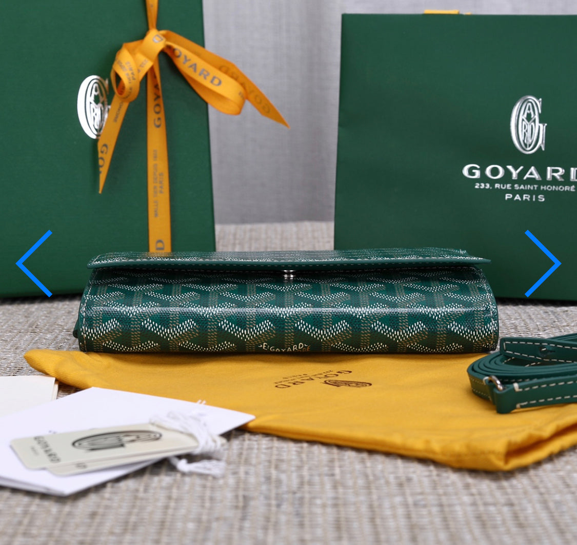 Portefeuille Pochette green varenne facture