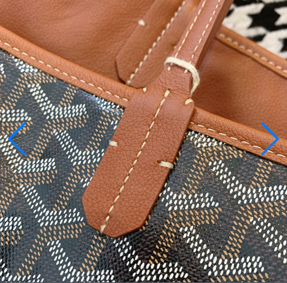 Sac Anjou GM brown facture
