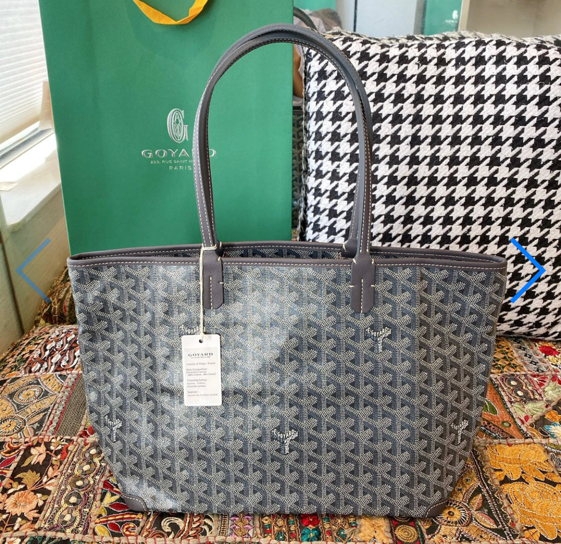 Artois grey PM invoice bag