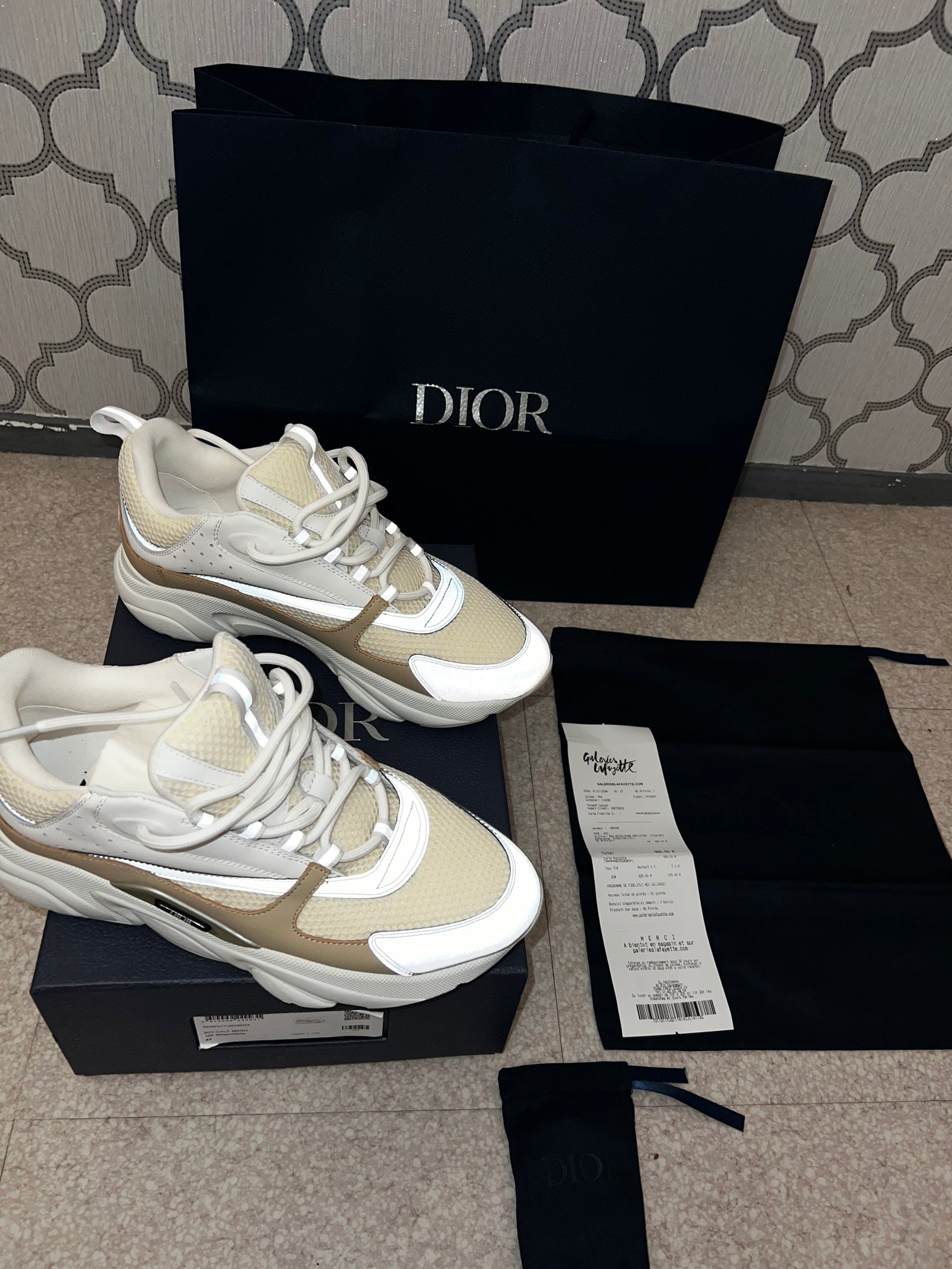 Sneakers b22 beige facture