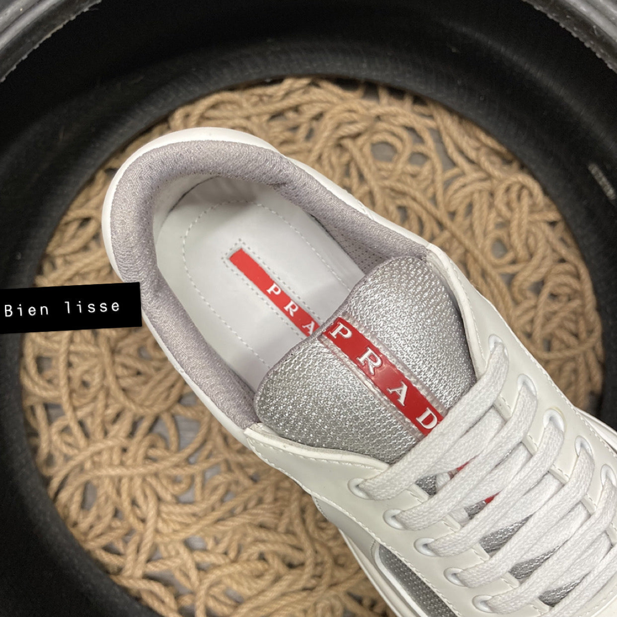Sneakers Prd America ´ s Cup Gomme & tissu bike white