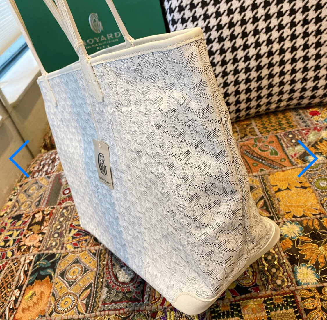 White Artois bag MM invoice