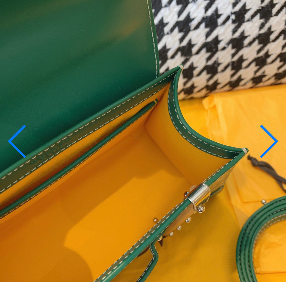 Sac Saigon mini green facture