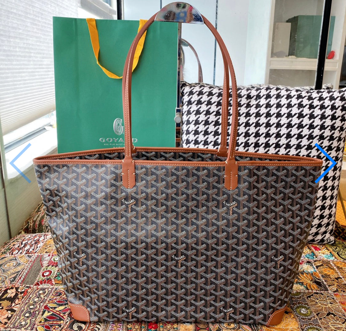 Artois brown MM invoice bag