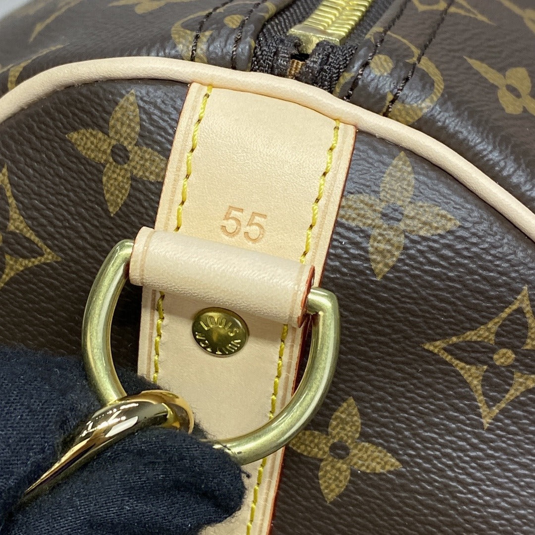Sac keepall 55 toile monogram facture