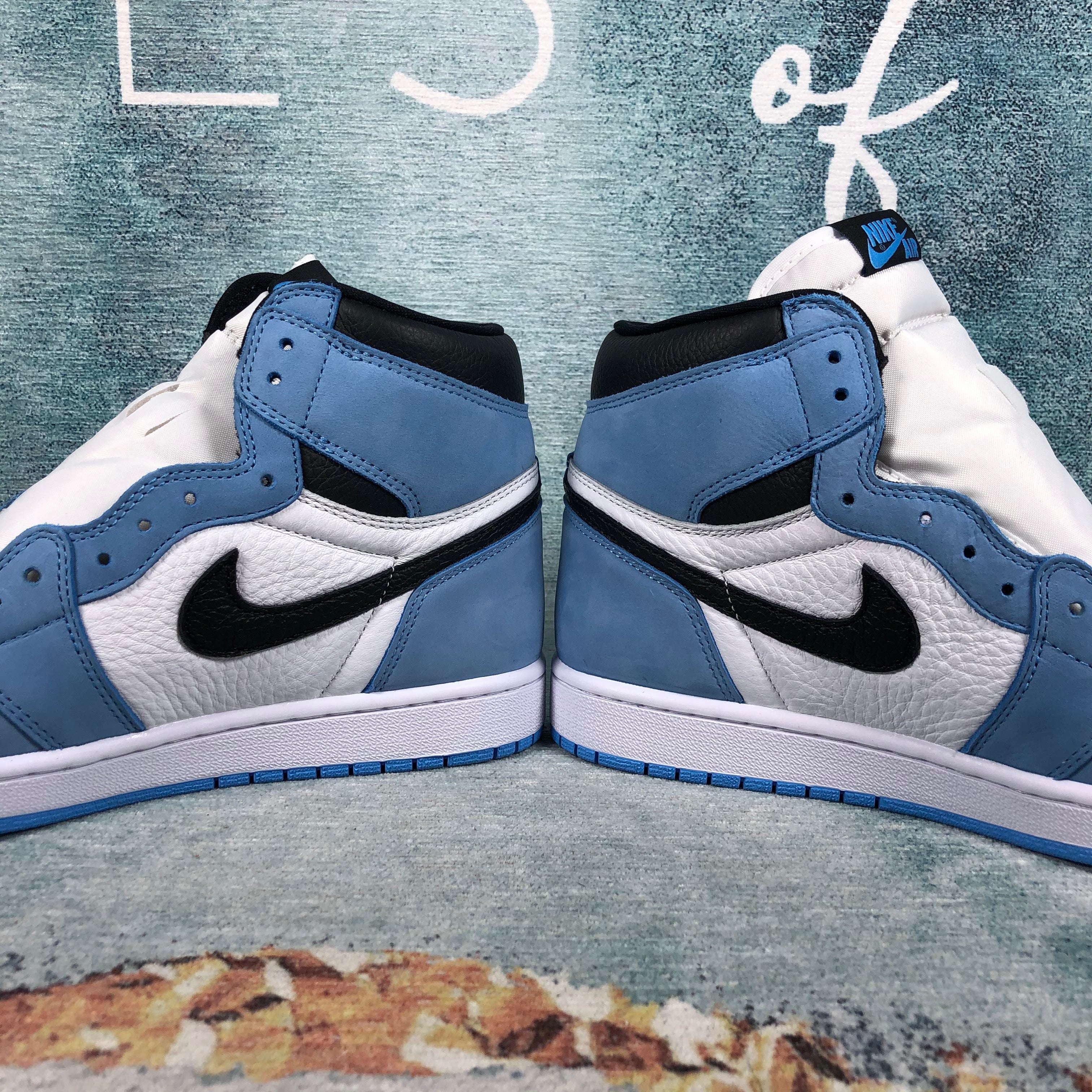 Jordan 1 University blue flight club Authentification 1:1 ✔️ Facture