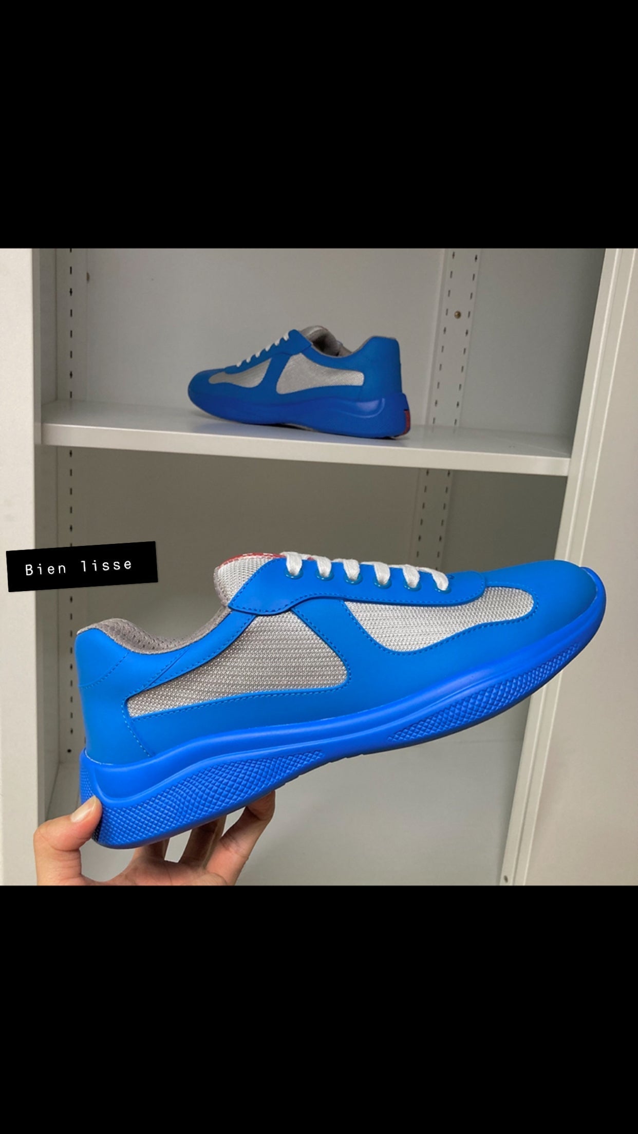 Sneakers Prd America ´ s Cup blue Gomme & tissu bike