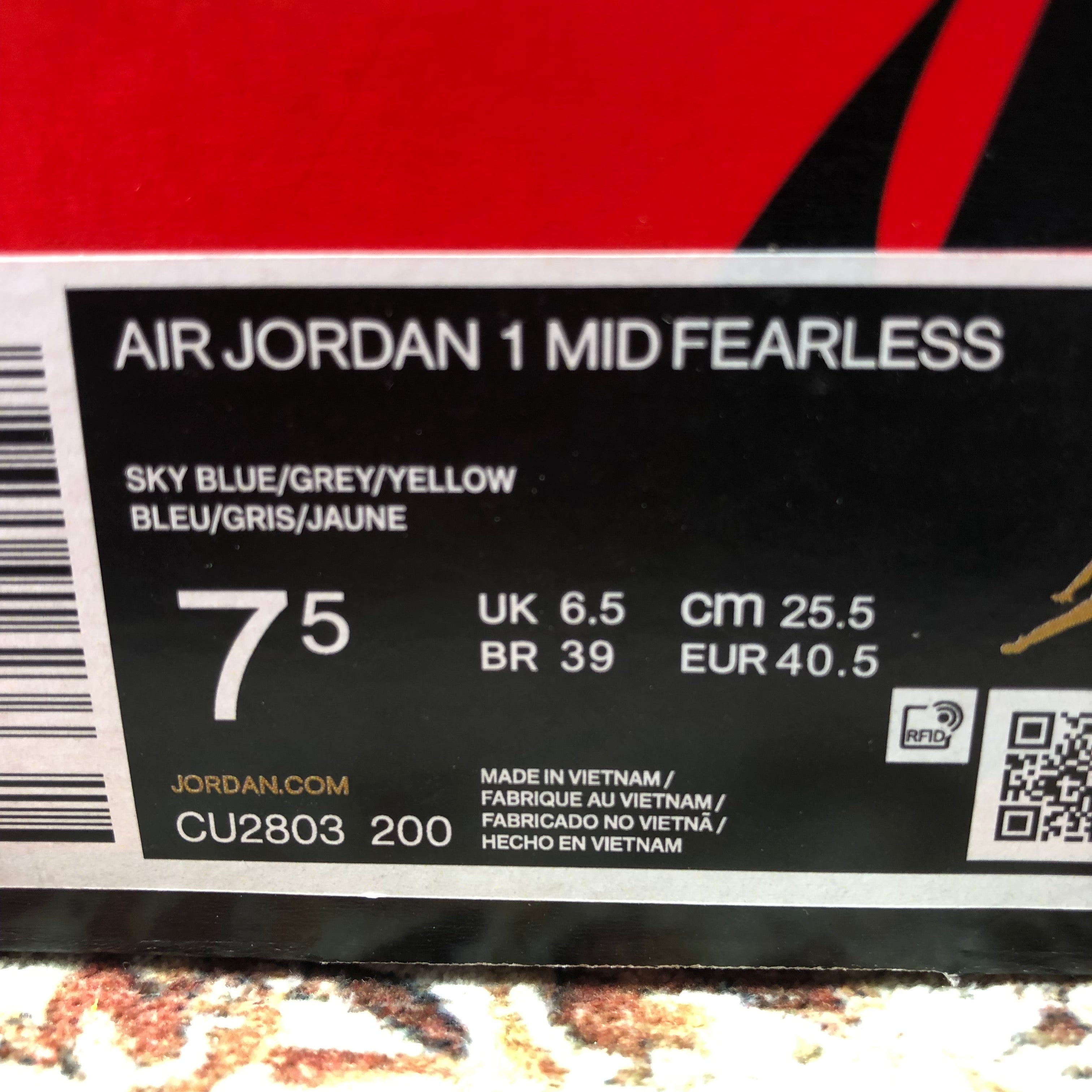 AJ Château Rouge Flight club Authentification ✔️ Facture