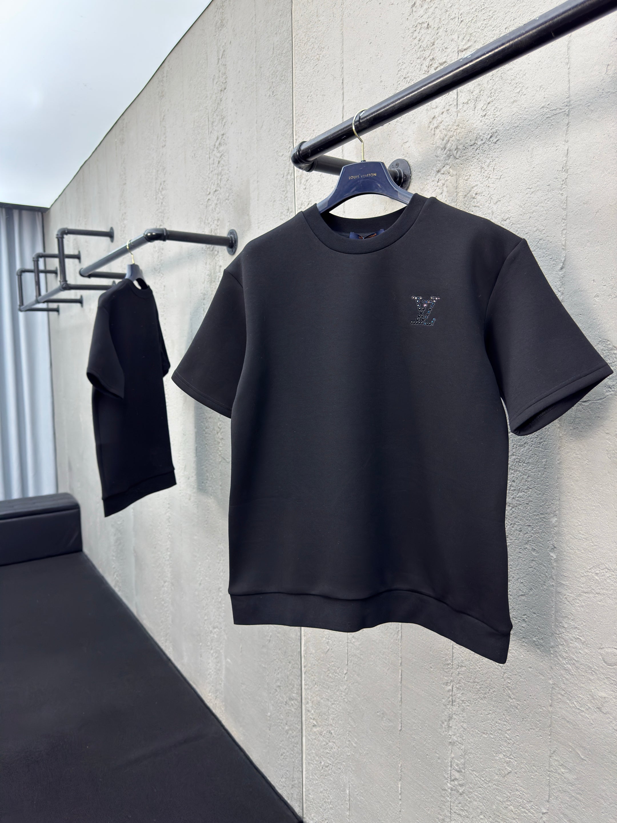 Ensemble Tee-shirt à LV ornementé en jersey