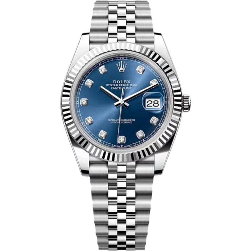 Date J “ fond diamant bleu ”