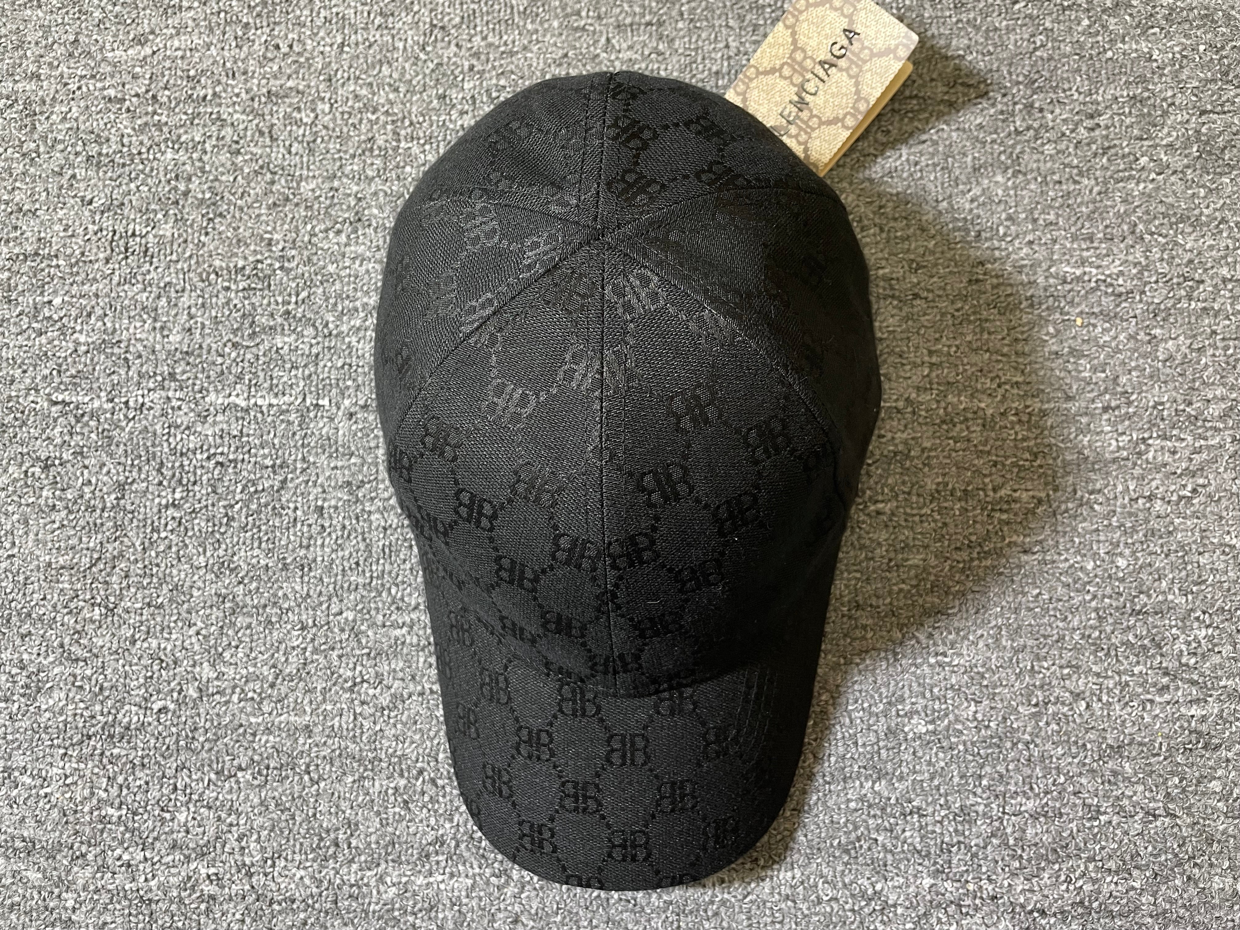 Blncg x Gg black cap with ticket