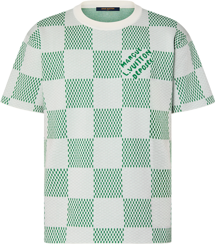 Lv Damier Mesh T-Shirt