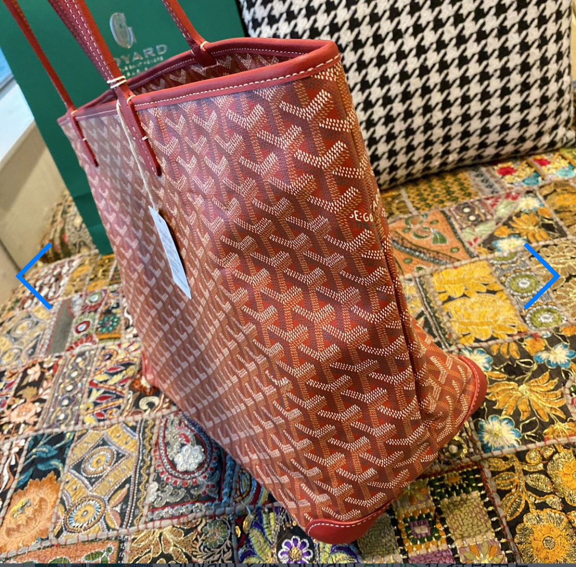 Artois red MM invoice bag