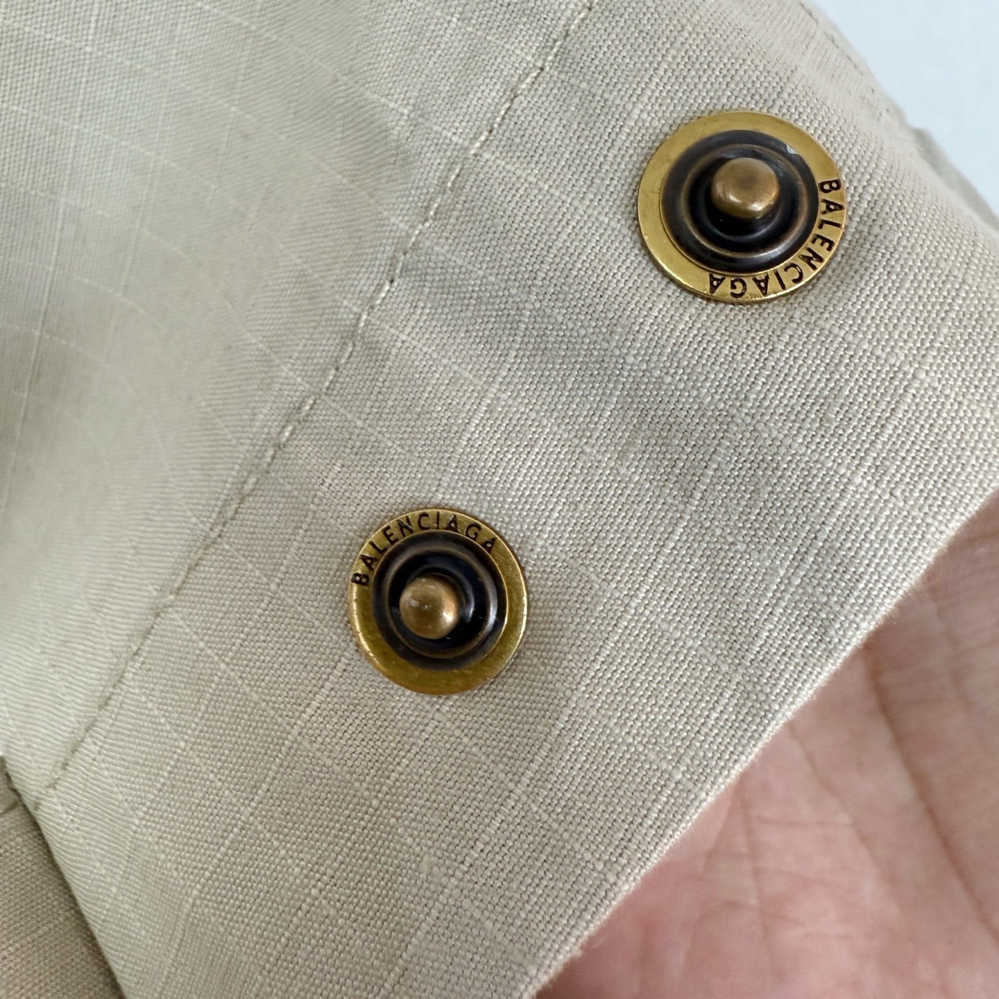 SURCHEMISE MILITARY POUR BLCNG EN BEIGE