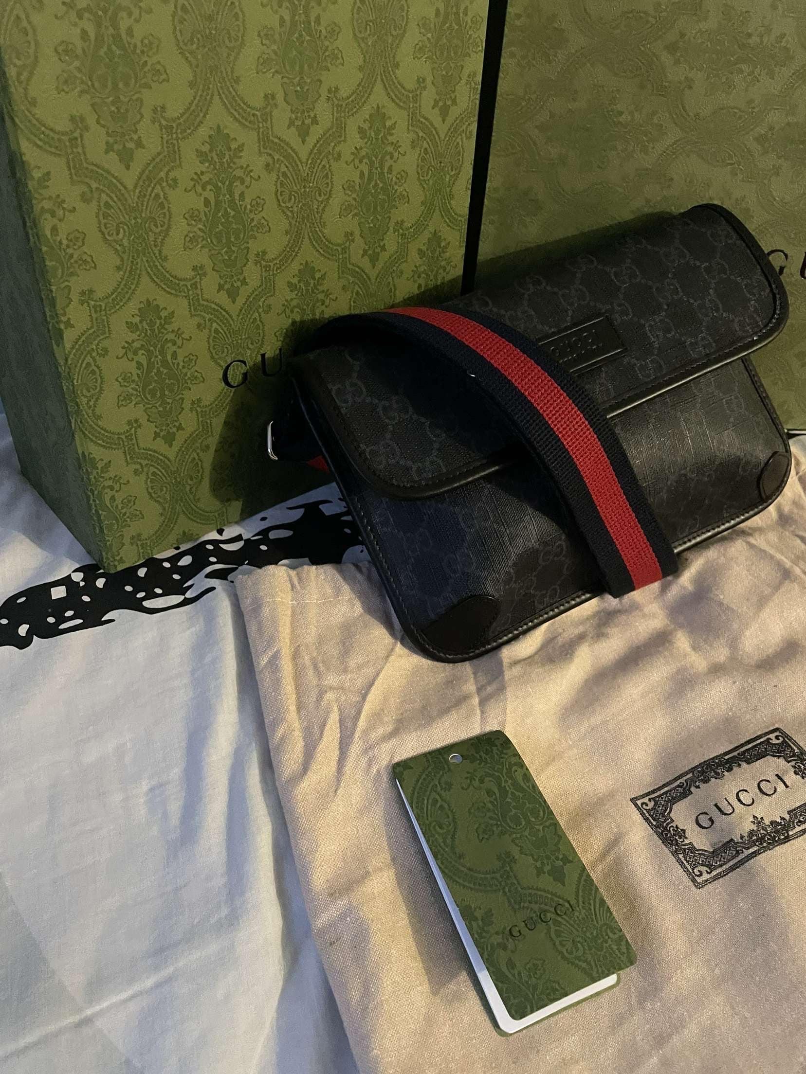Gg invoice belt bag