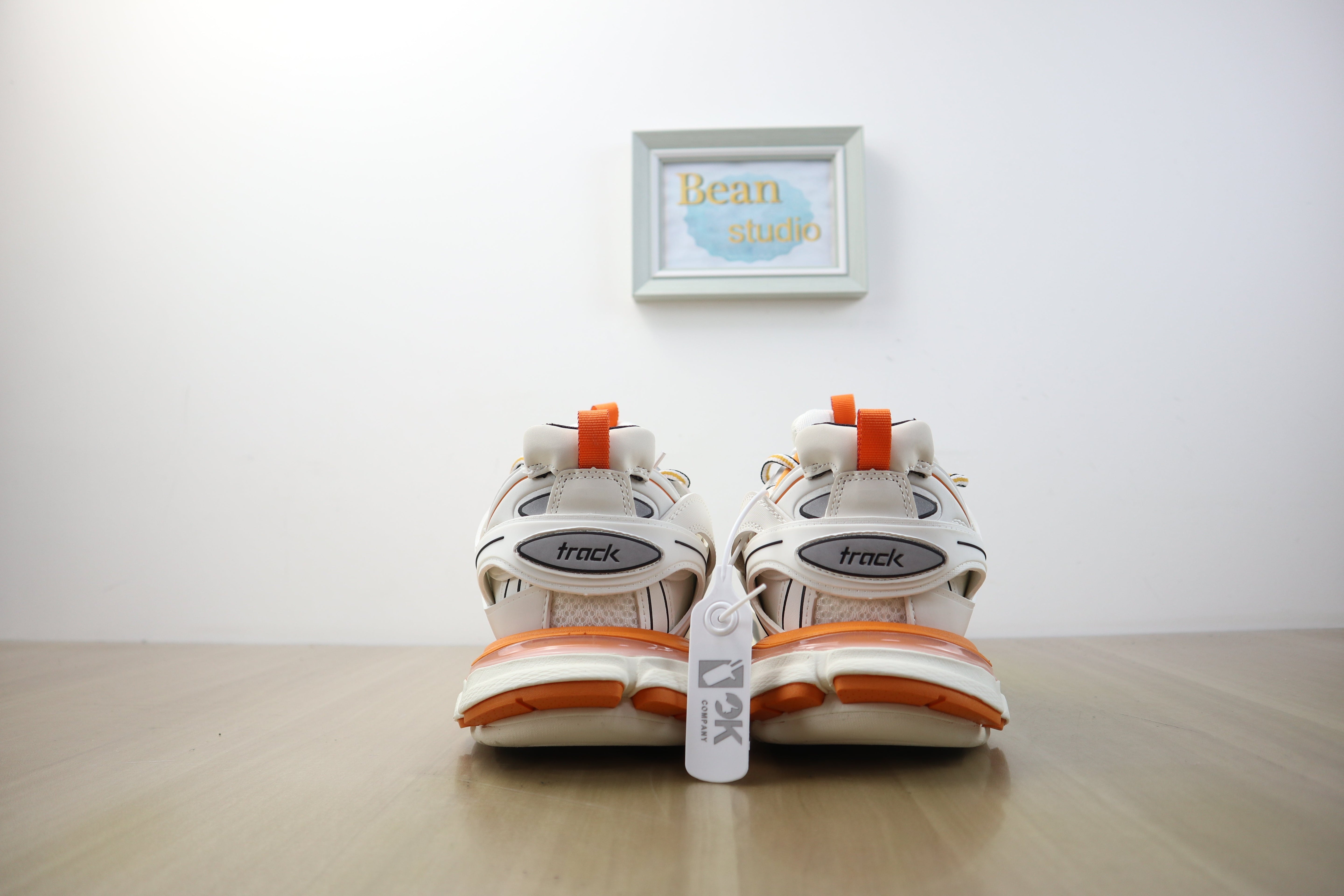 Blncg track blanche orange facture