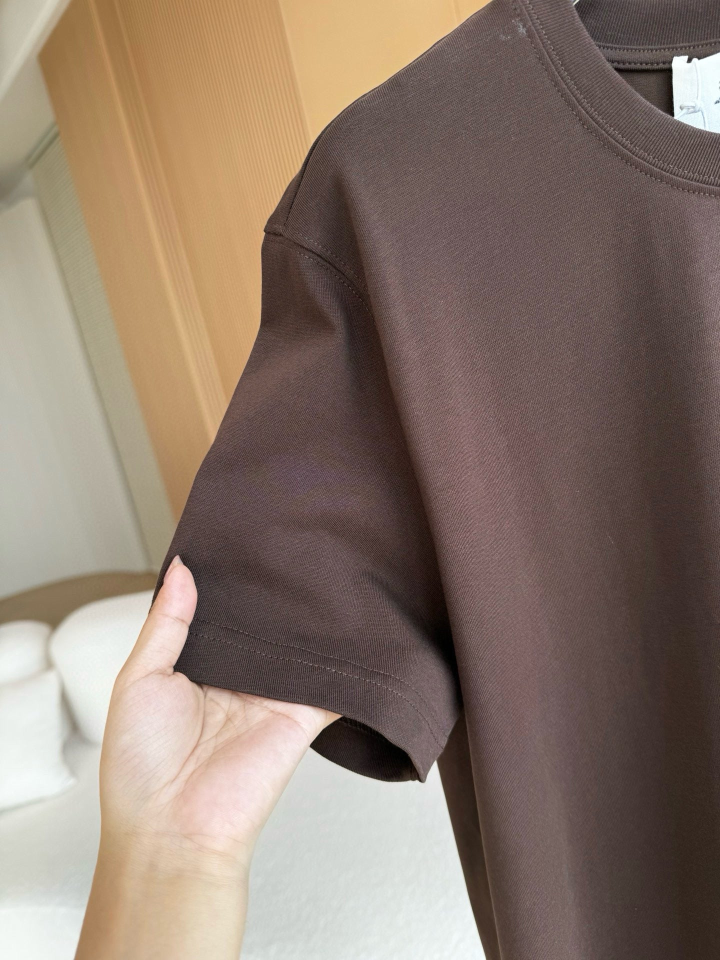 Ami Paris t-shirt en coton à logo brodé