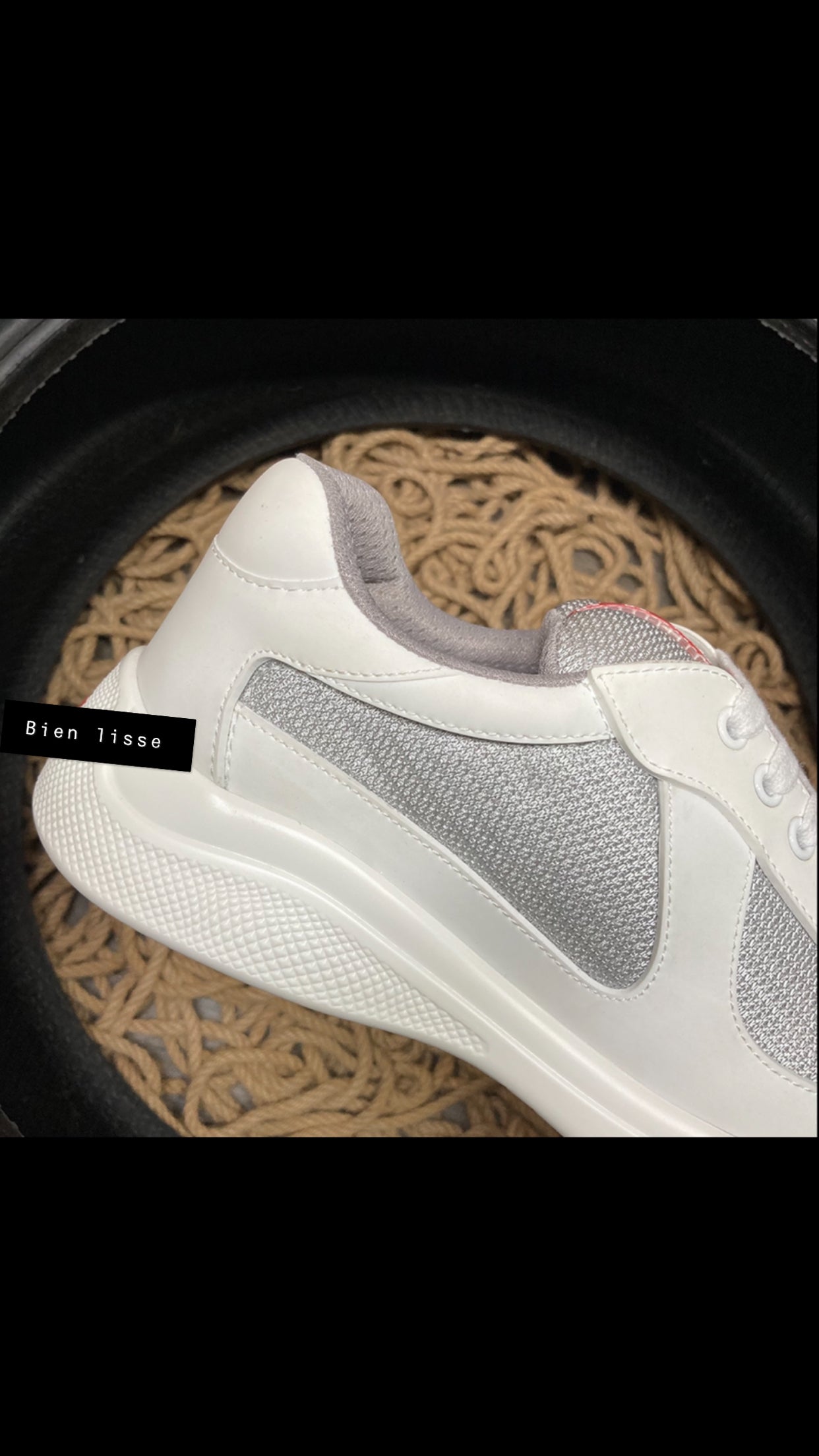Sneakers Prd America ´ s Cup Gomme & tissu bike white