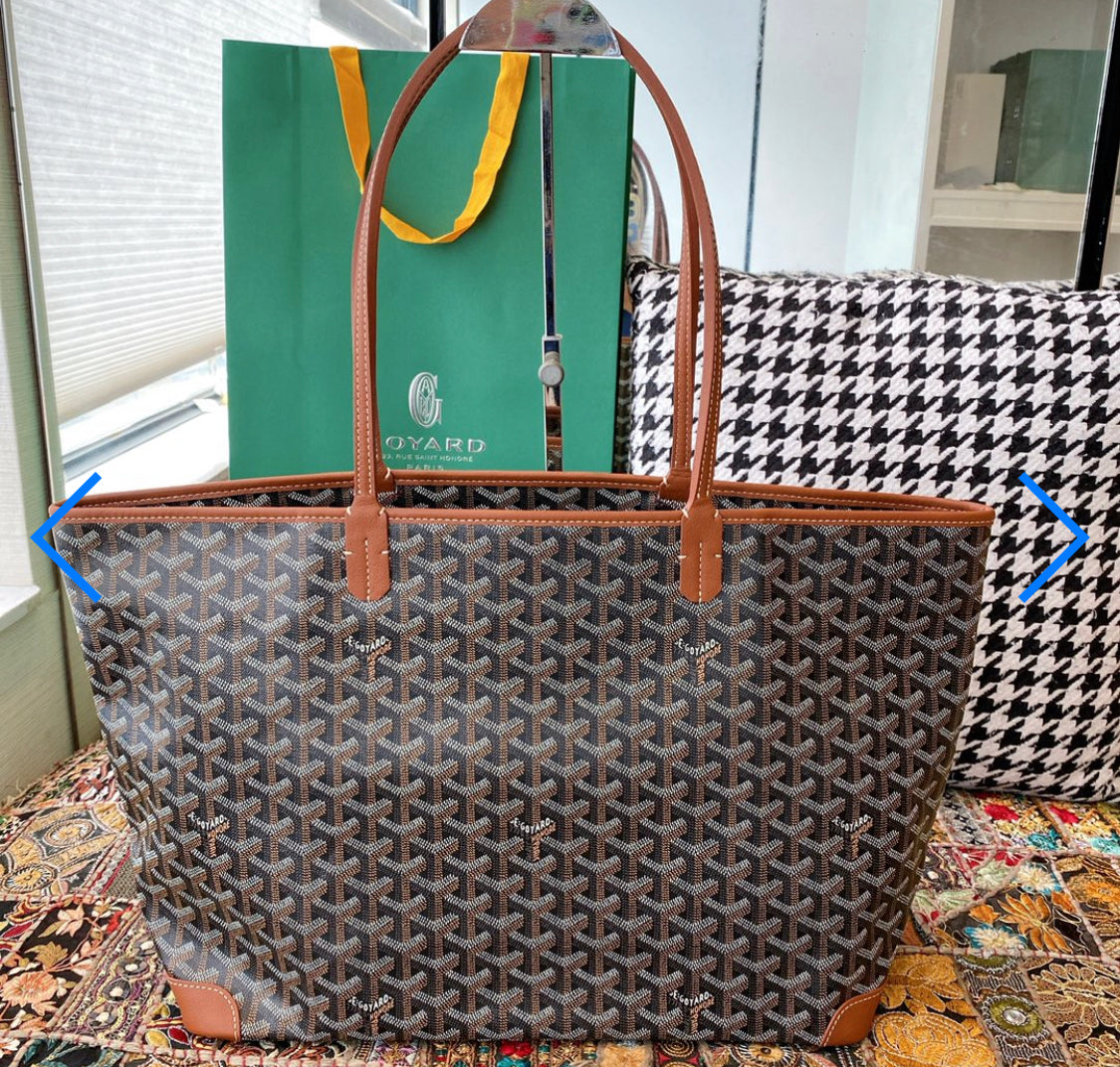 Artois brown MM invoice bag