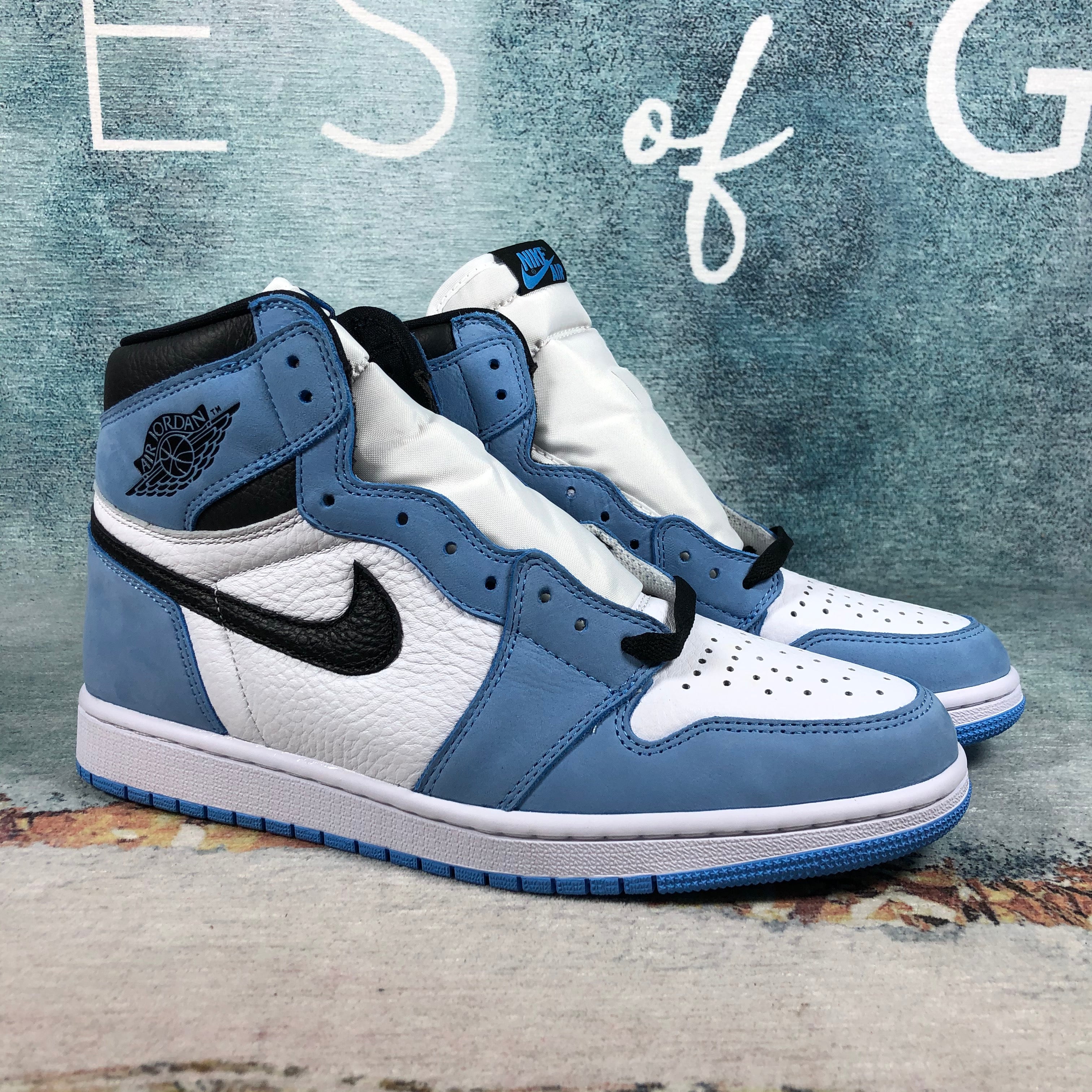 Jordan 1 University blue flight club Authentification 1:1 ✔️ Facture