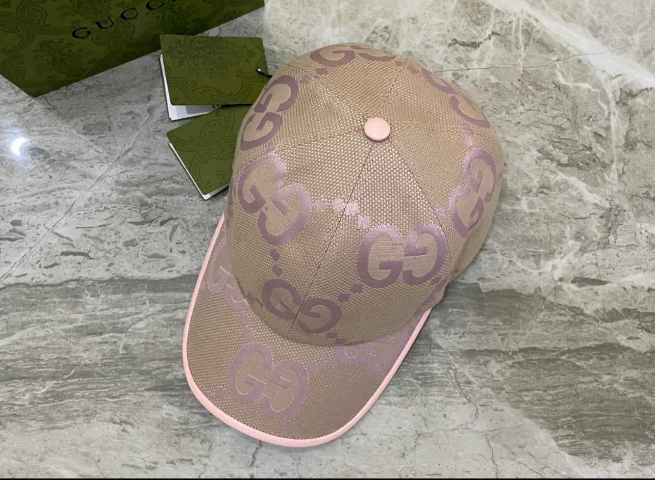 Jumbo pink cap
